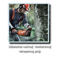 Obsluha ru�nej  motorovej re�azovej p�ly