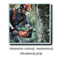 Obsluha ručnej  motorovej reťazovej píly